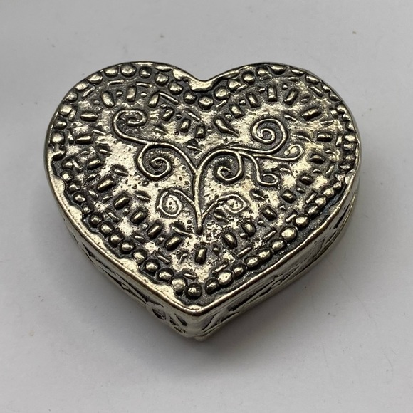 Don Drumm Studios Pewter Heart Trinket Mini Box - Picture 4 of 4